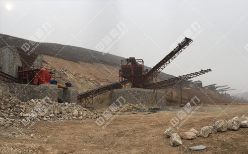新鄉鼎力重慶銅梁大型碎石生產線現場