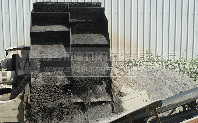 洗砂機客戶現場