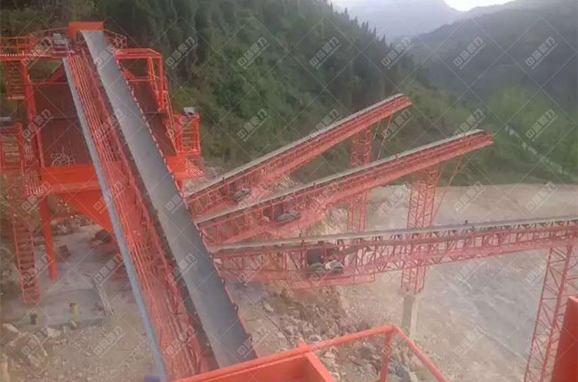 江西宜春時產500噸石料生產線案例展示