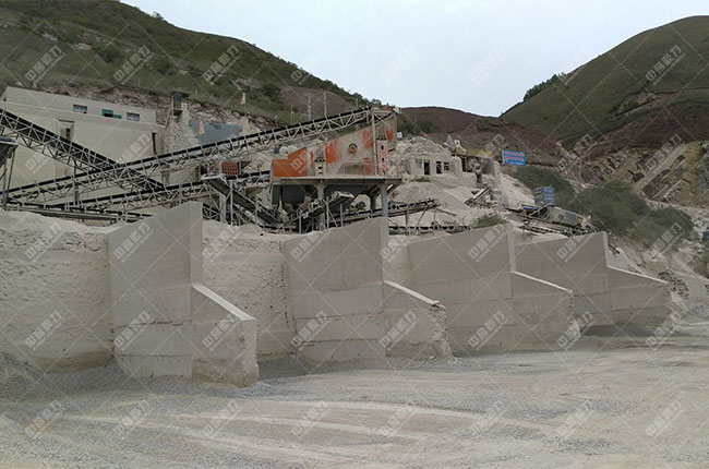 寧夏固原時產800噸石料生產線展示圖6
