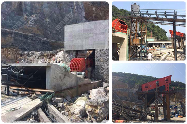 日產(chǎn)2000噸石料生產(chǎn)線