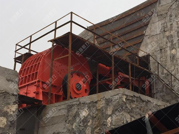 產量500噸石灰石破碎機