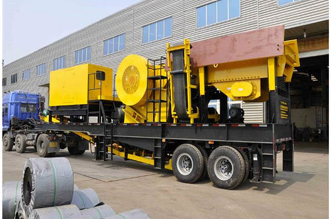 移動(dòng)煤矸石破碎機(jī)
